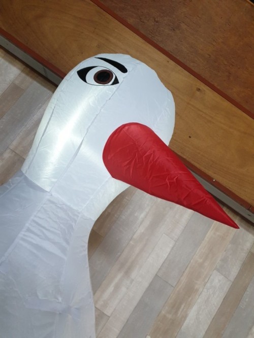 Indoor Ooievaar 2,3m